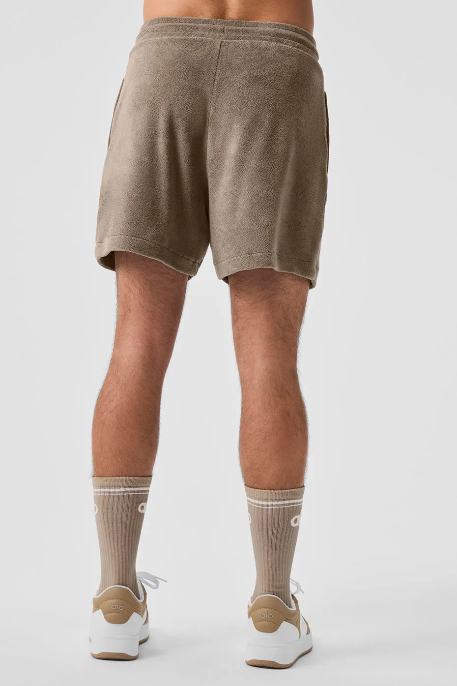 7 COASTAL TERRY SHORT  GRAVEL