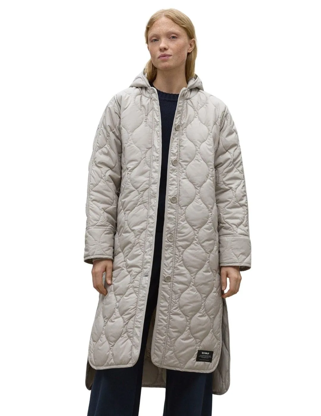 Abrigos, cazadoras y parkas ECOALF blanco para mujer.