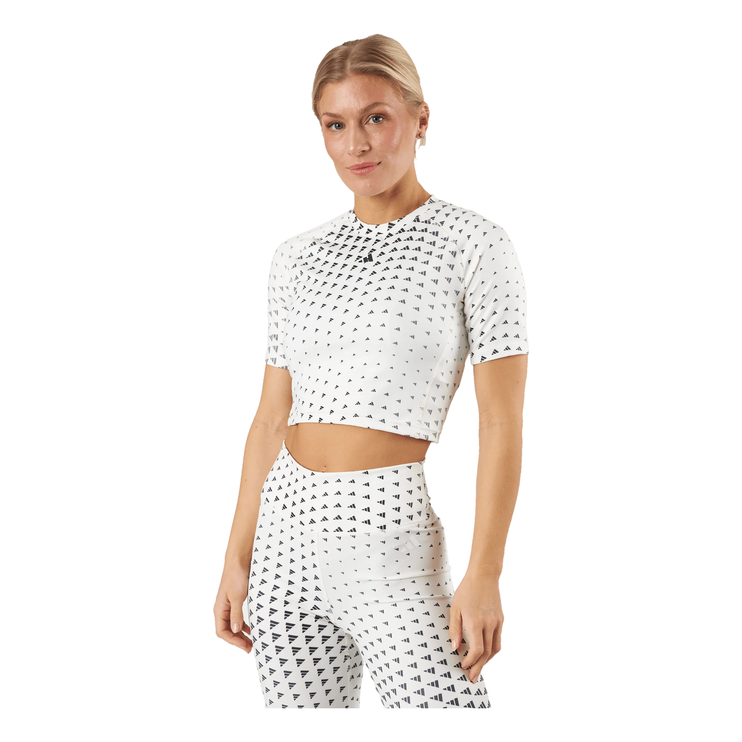 ADIDAS BRAND LOVE PERFORMANCE TSHIRT OFF WHITE