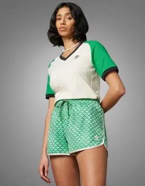 ADIDAS PANTALóN CORTO ADICOLOR 70S HIGHWAIST MONOGRAM