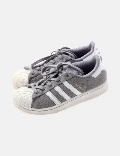 Adidas Zapatilla combinada gris