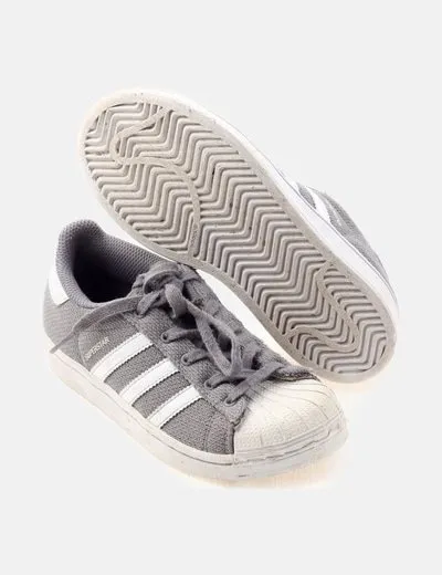 Adidas Zapatilla combinada gris