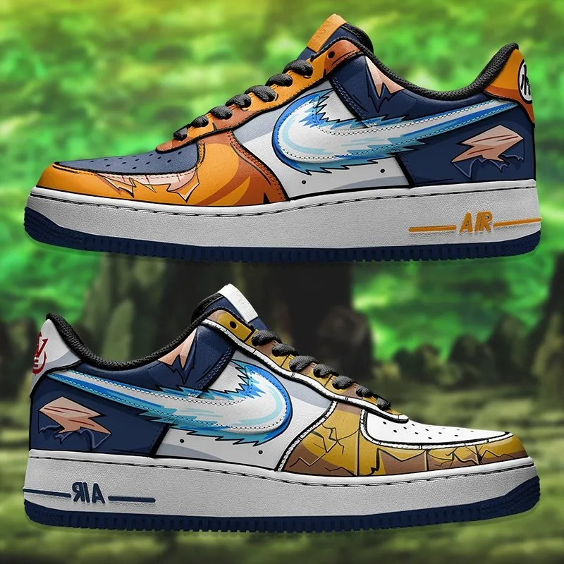 Air Force 1 x Goku y Vegeta Full