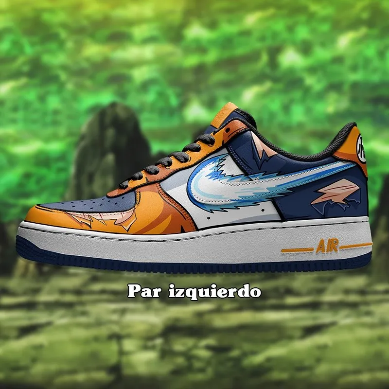 Air Force 1 x Goku y Vegeta Full
