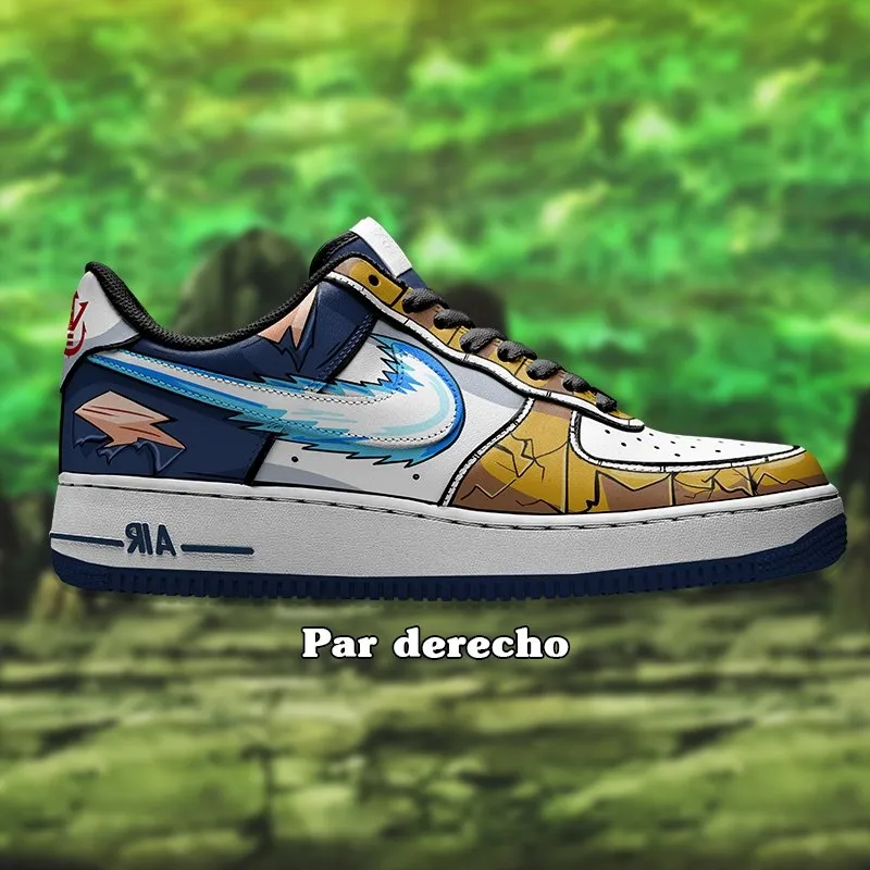 Air Force 1 x Goku y Vegeta Full