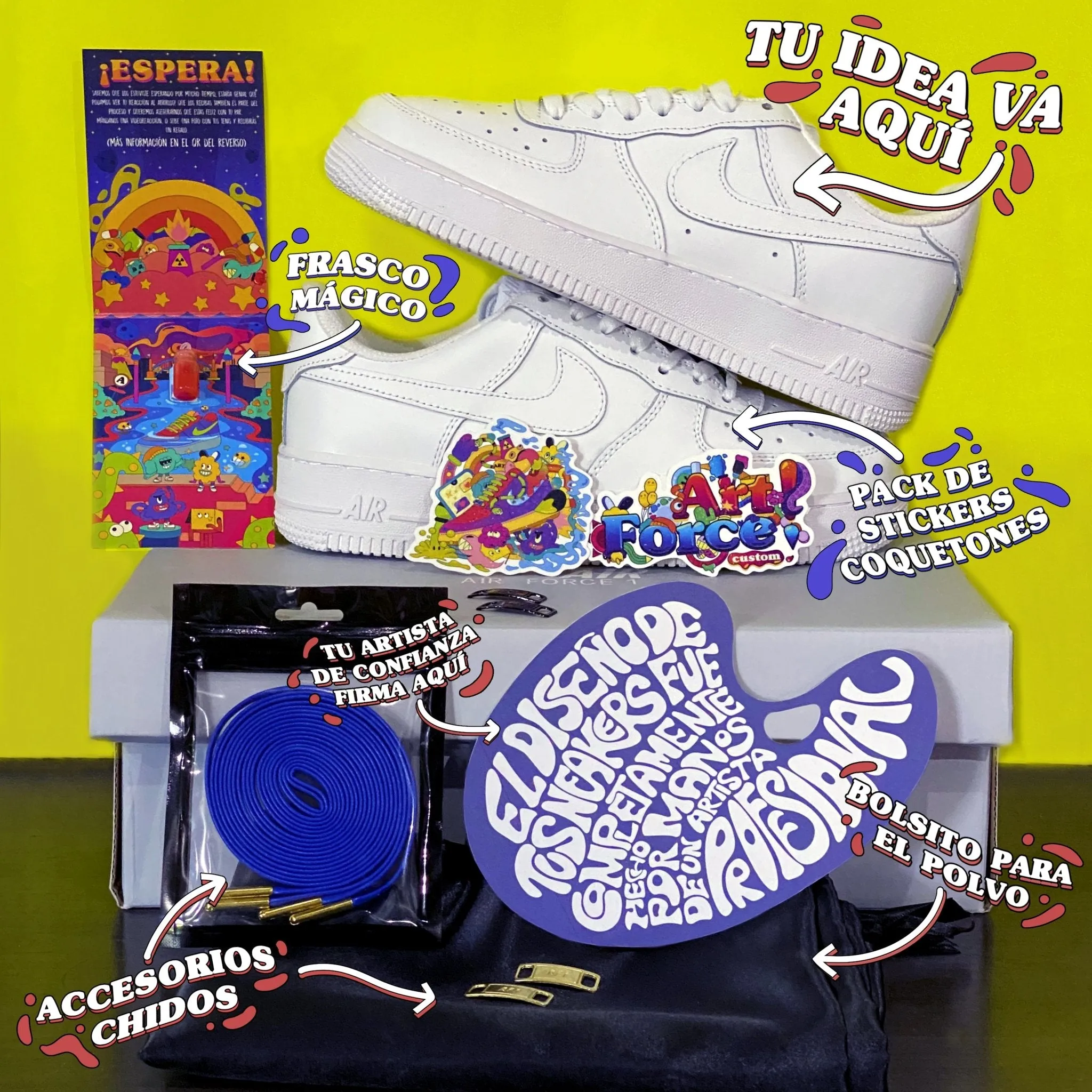 Air Force 1 x Goku y Vegeta Full