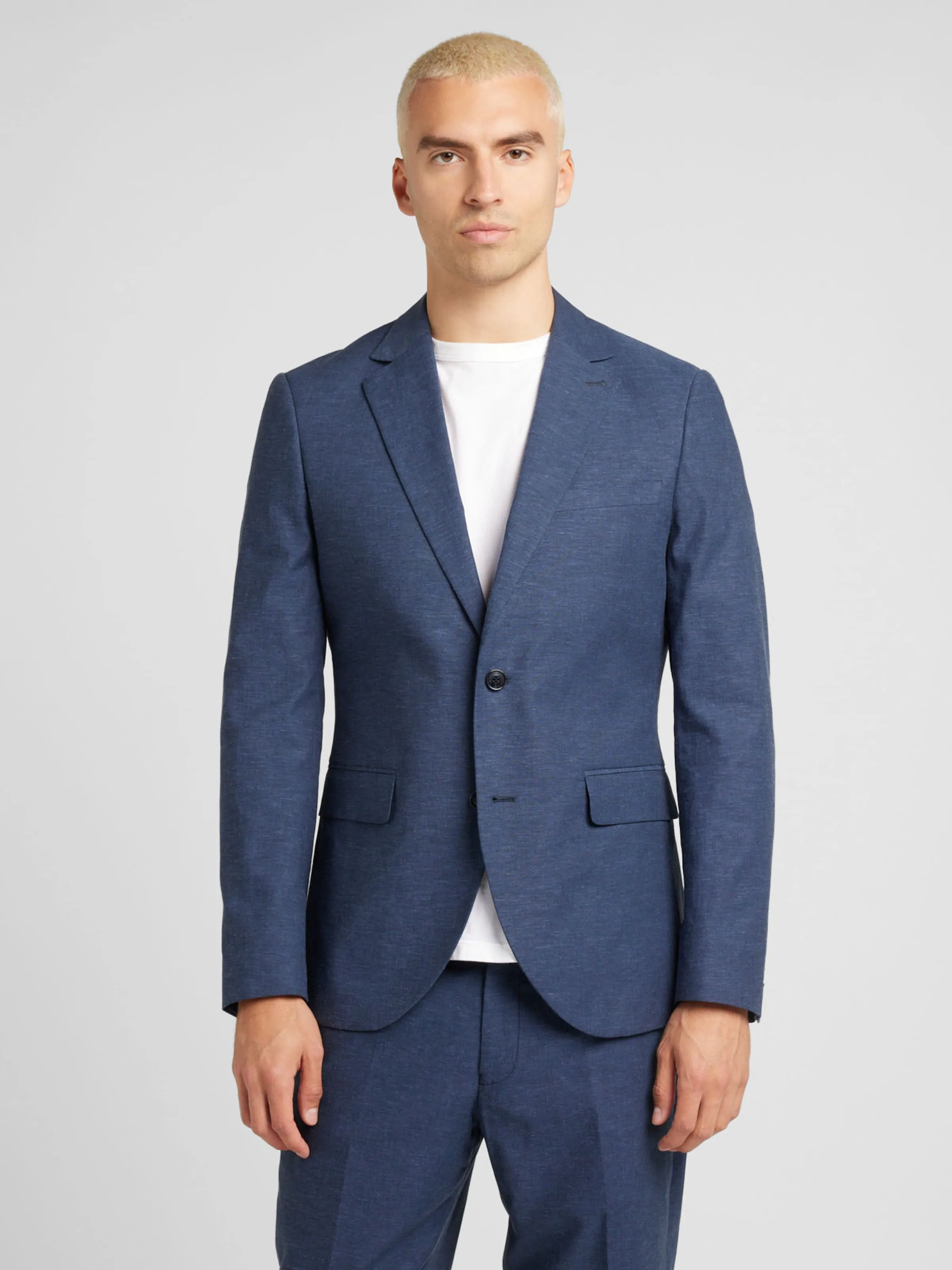 Ajuste regular Chaqueta saco 'George' Matinique en Azul Oscuro
