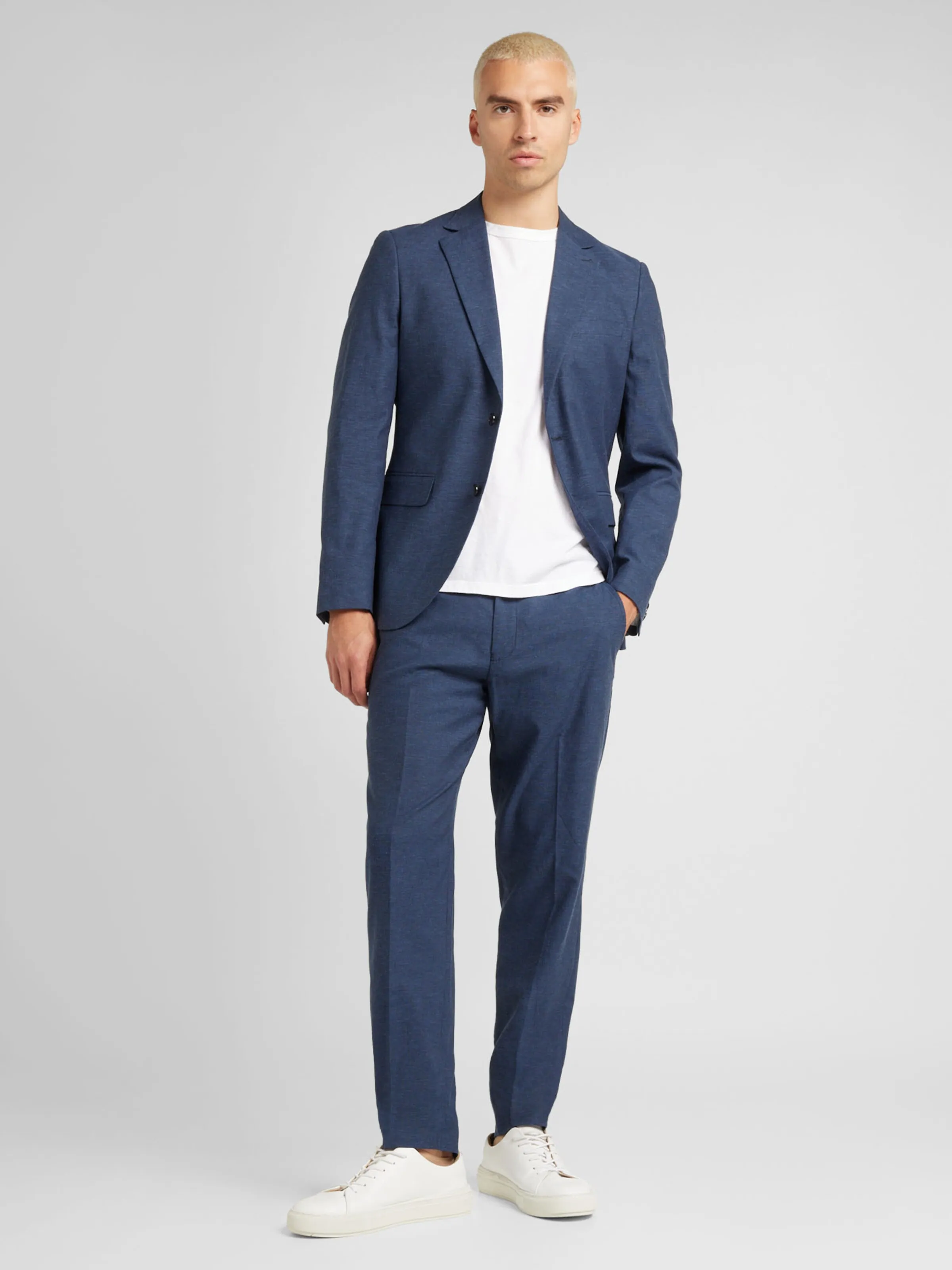 Ajuste regular Chaqueta saco 'George' Matinique en Azul Oscuro