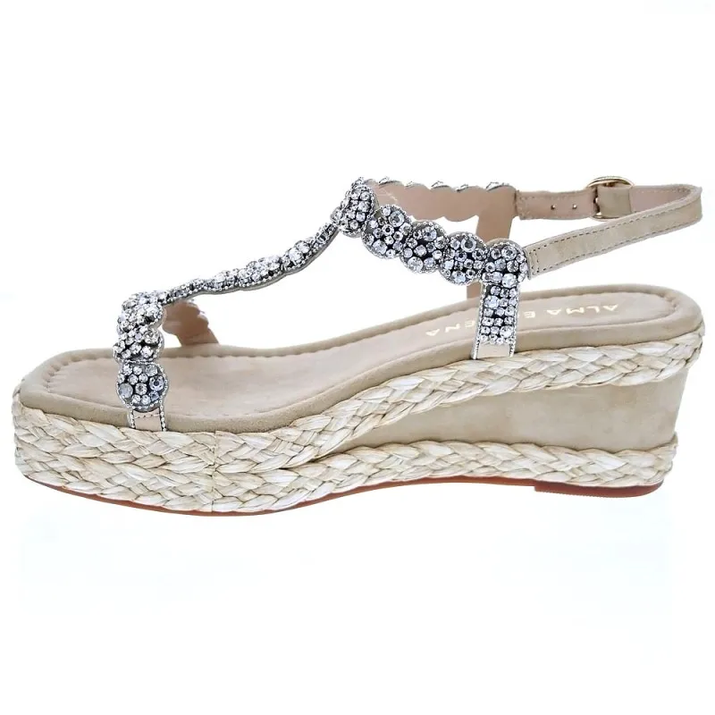 Alma en Pena Sandalias Mujer V241006 Beige