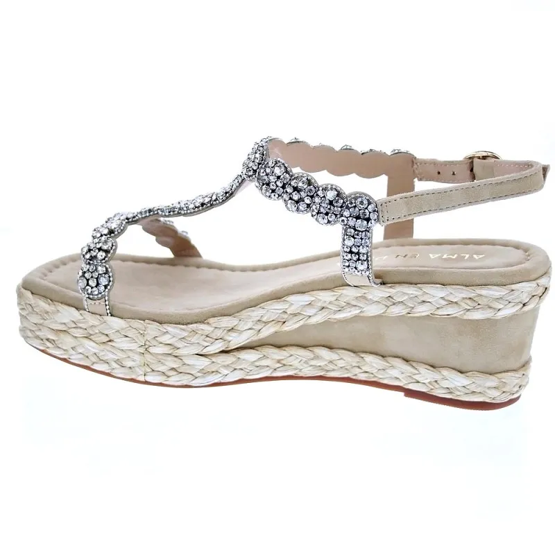 Alma en Pena Sandalias Mujer V241006 Beige