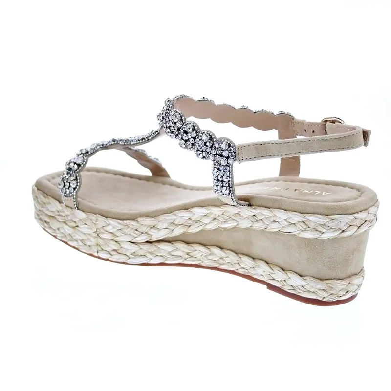 Alma en Pena Sandalias Mujer V241006 Beige