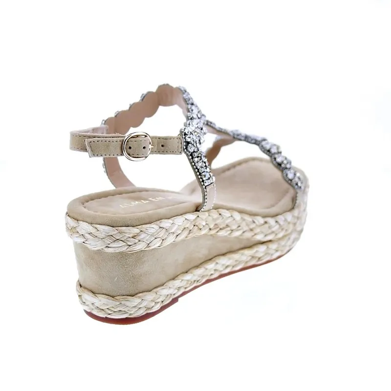 Alma en Pena Sandalias Mujer V241006 Beige
