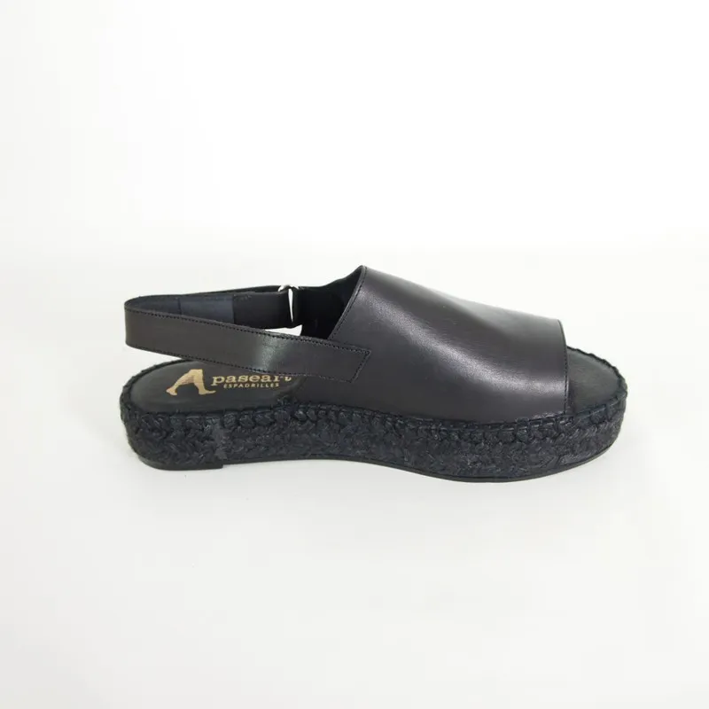 ALPARGATAS PASEART 706V20 NEGRO