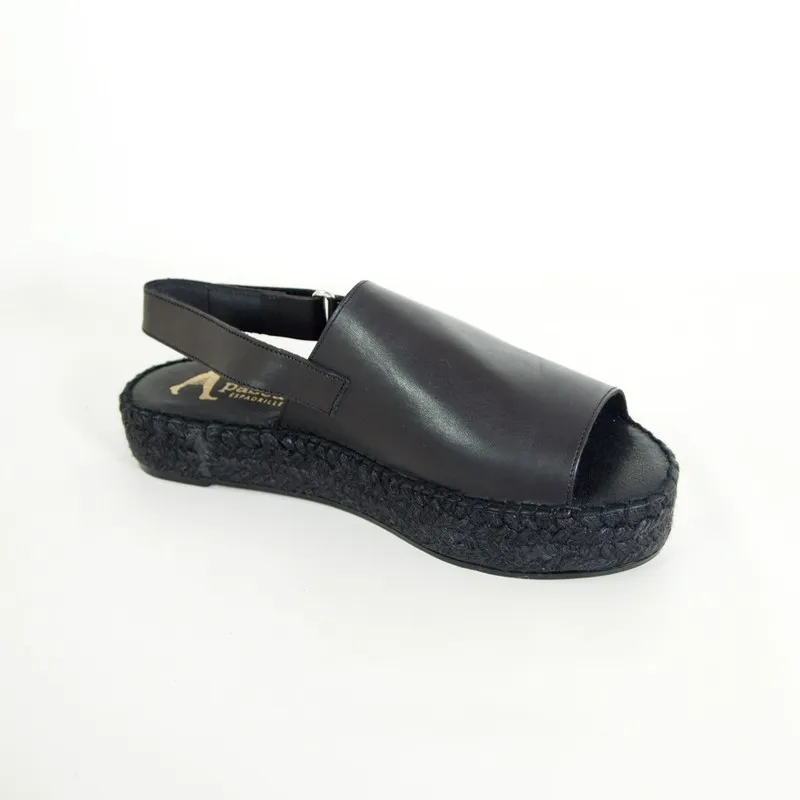 ALPARGATAS PASEART 706V20 NEGRO