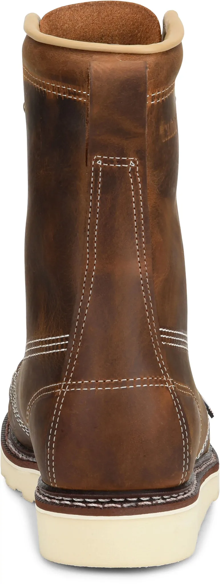 Amp 8" Steel Toe Moc Toe Wedge Work Boot