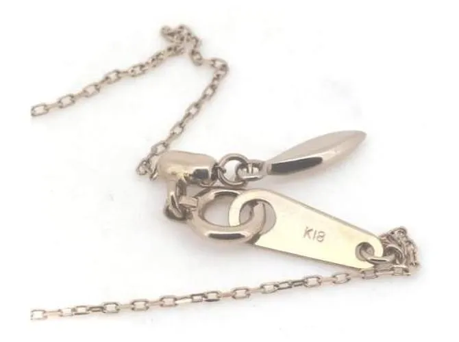 & Other Stories Collar de diamantes K18BG Brown Gold 0.30ct de Kashikey en excelente estado Castaño 
