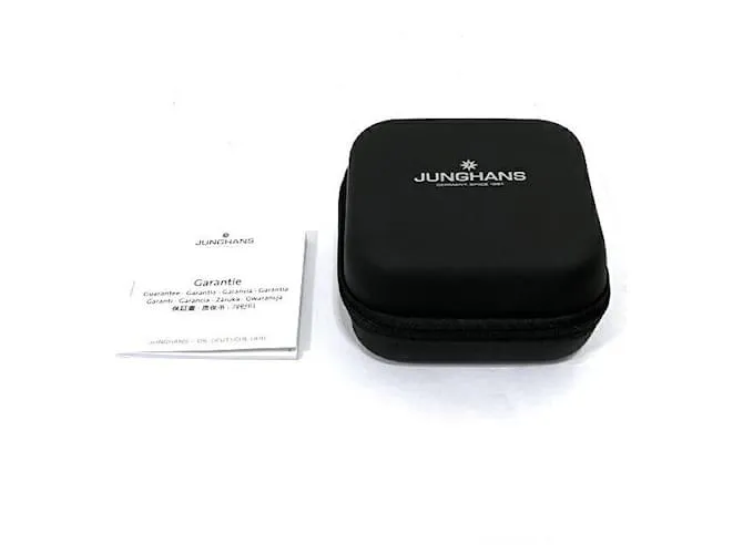 & Other Stories Reloj automático Junghans Black Forest Edition en excelente estado Negro 