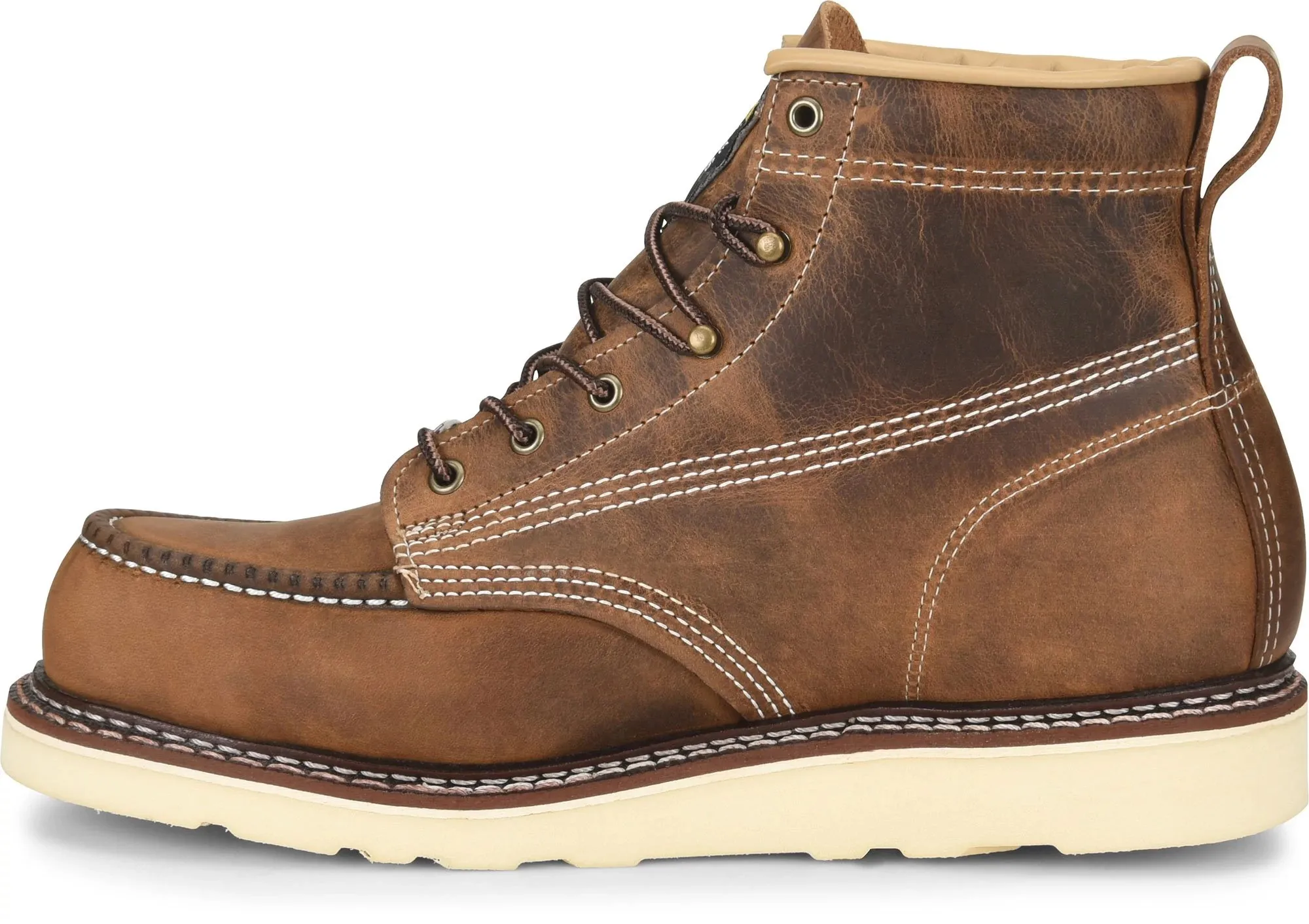 Amp Usa 6" Steel Toe Work Boot