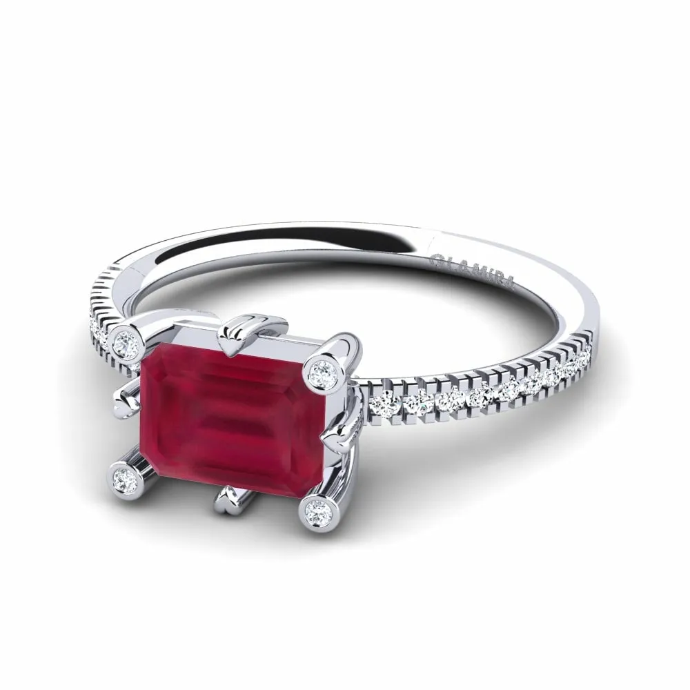 Anillo de compromiso Margarita