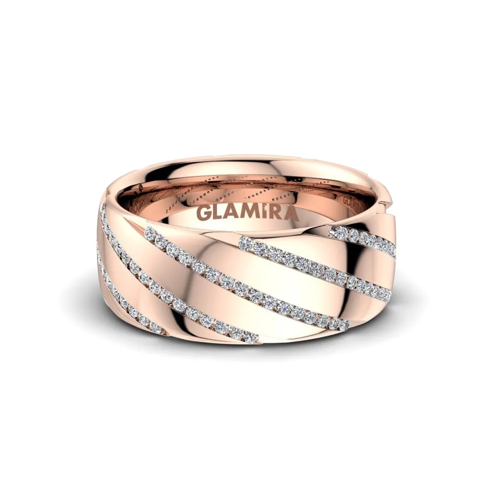 Anillo de mujer Fever Swirl 8mm