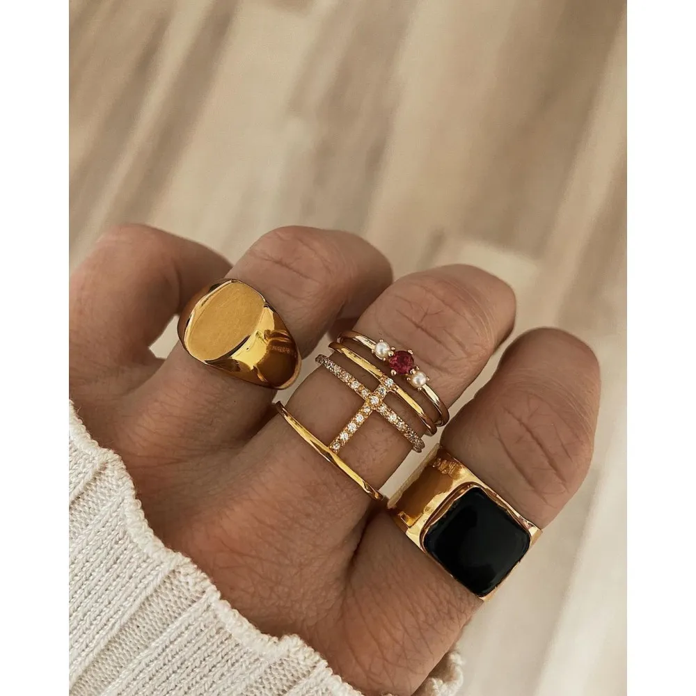 Anillo Tai Espinela Oro