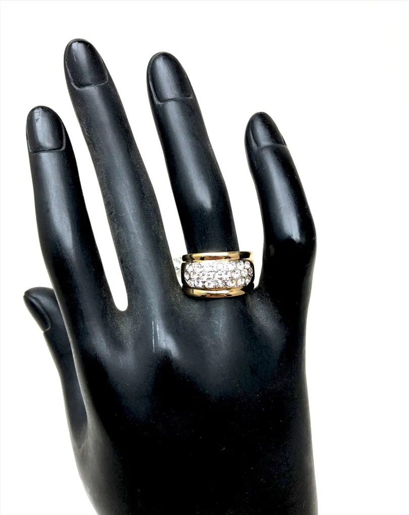 ANILLOS MUJER CON BAÑO DE ORO DISEÑOS ELEGANTES 