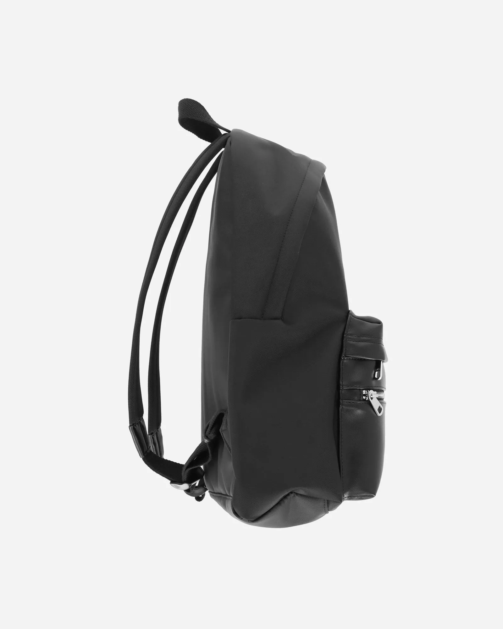 A.P.C. Logo Leather Nylon Backpack