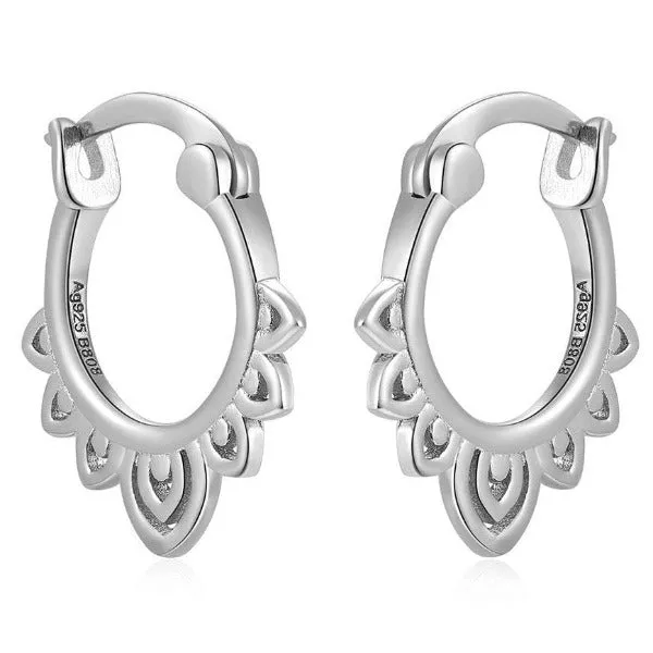 Aros plata mini étnico