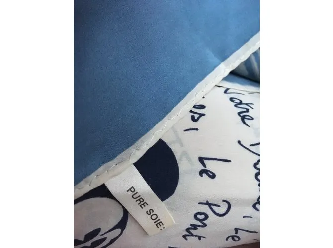 Autre Marque DONALDSON bufanda de seda disney Azul 