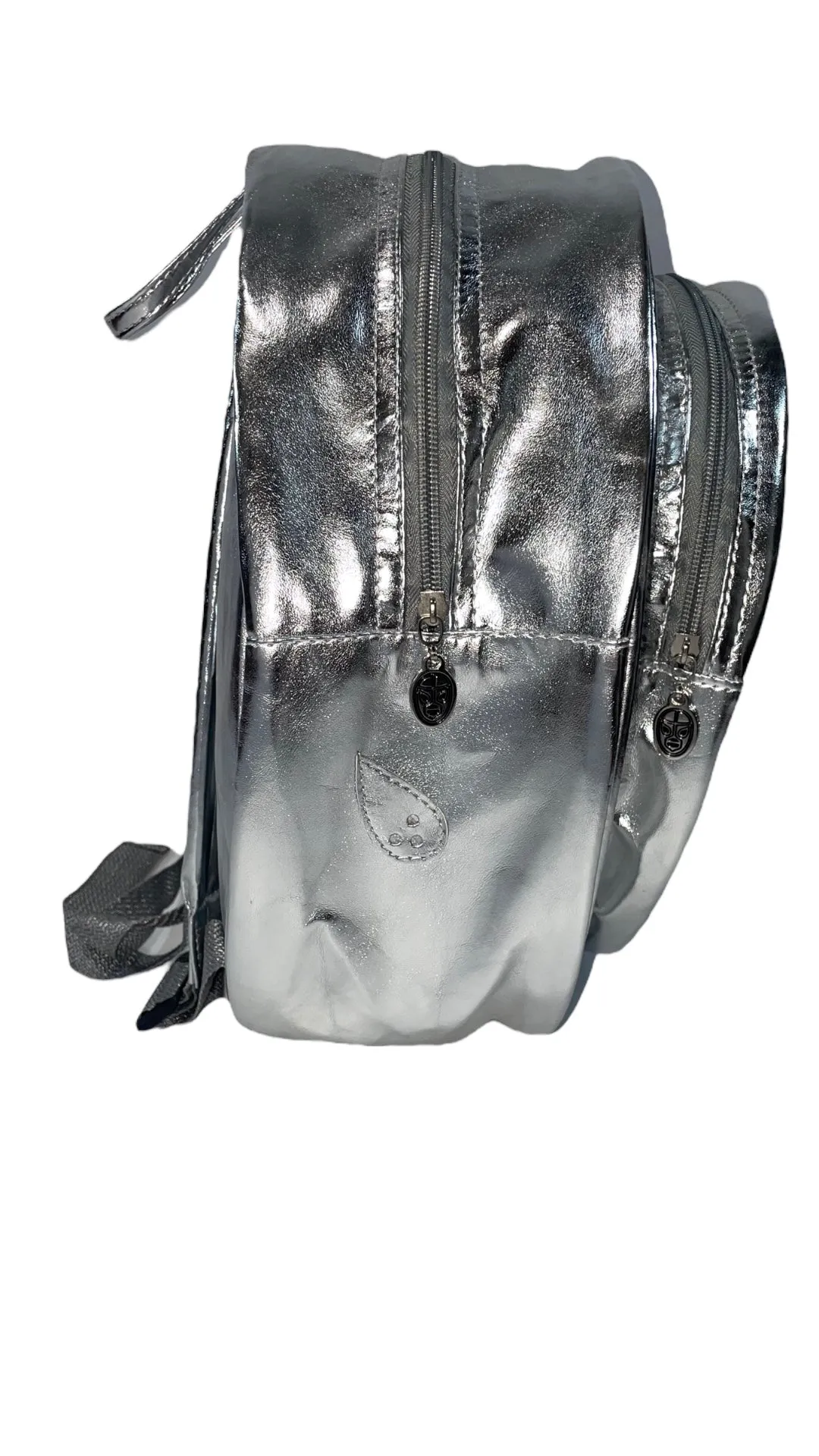 Back Pack Ovalada Plata