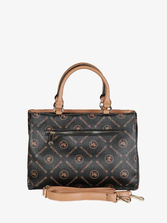 B.Cavalli Bolso de mujer rígido con bandolera rectangular.