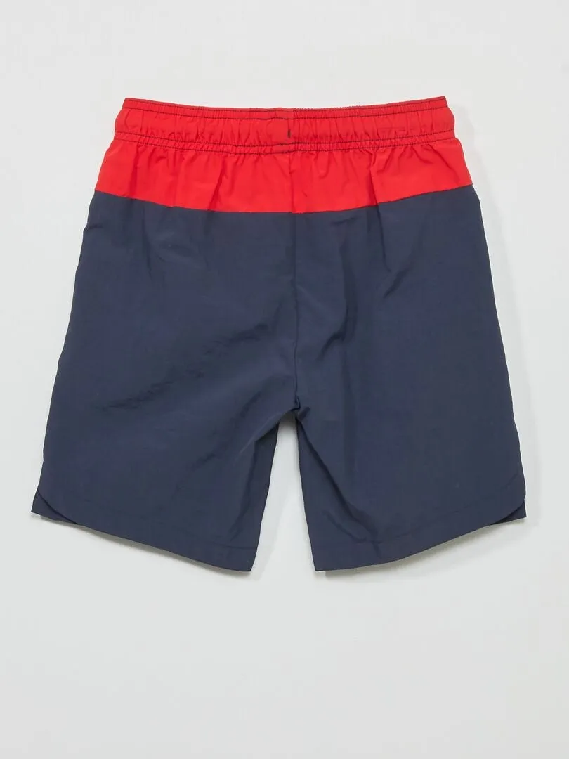 BERMUDAS CON CREMALLERAS  NEGRO