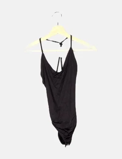 Bershka Body negro arandela