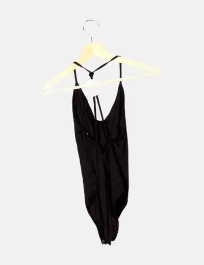 Bershka Body negro arandela