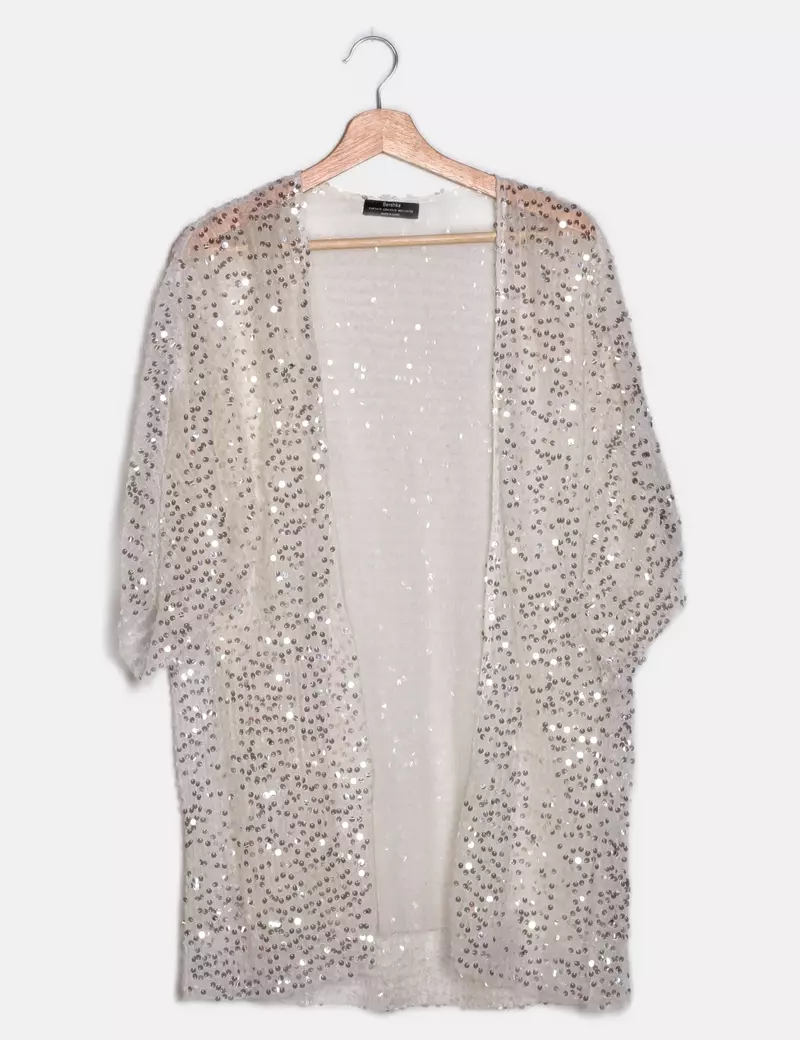Bershka Kimono Lentejuelas