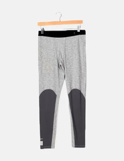 Bershka Legging gris básico