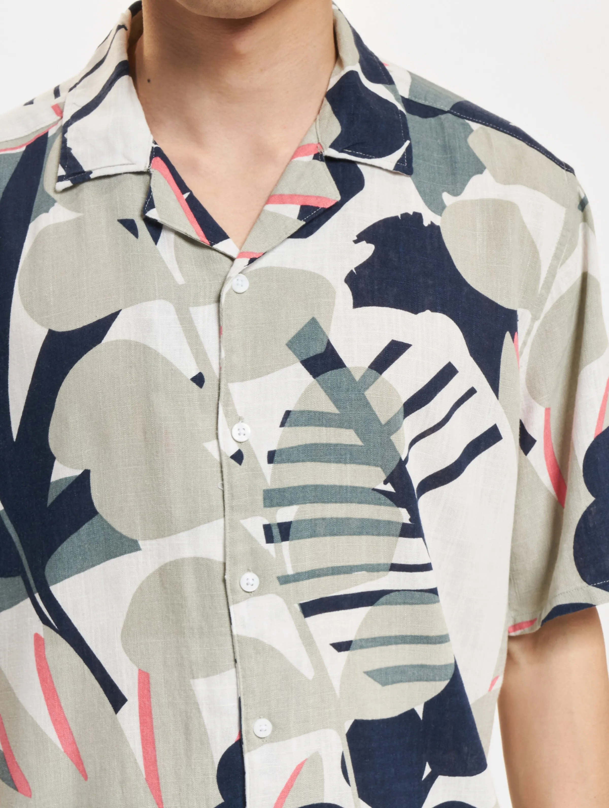 Bertil Reg Visc Linen AOP