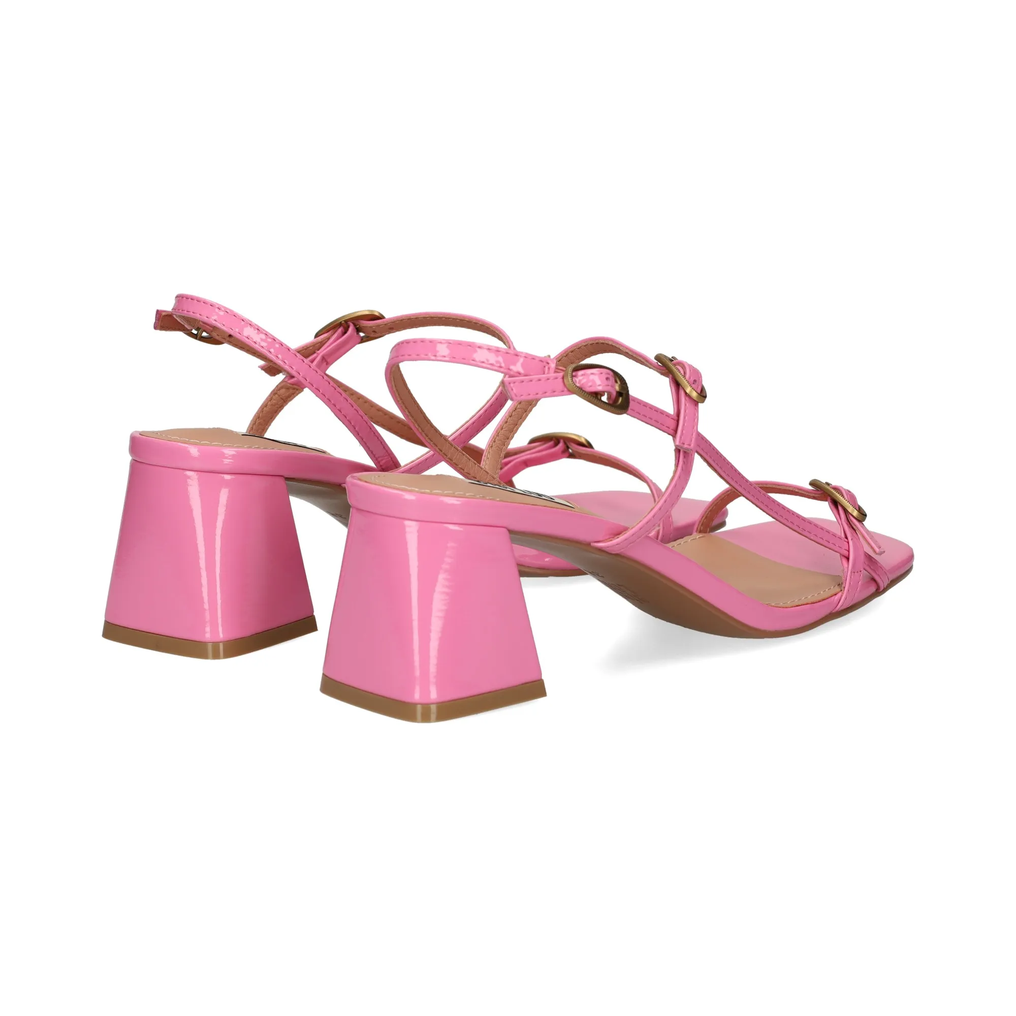 BIBI LOU Sandalias con tacón de Mujer ROSA