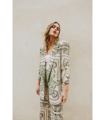 Blazer Amaral Estampada
