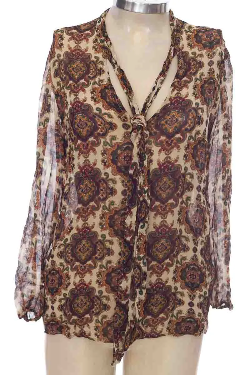 BLUSA COLOR BEIGE  MNG