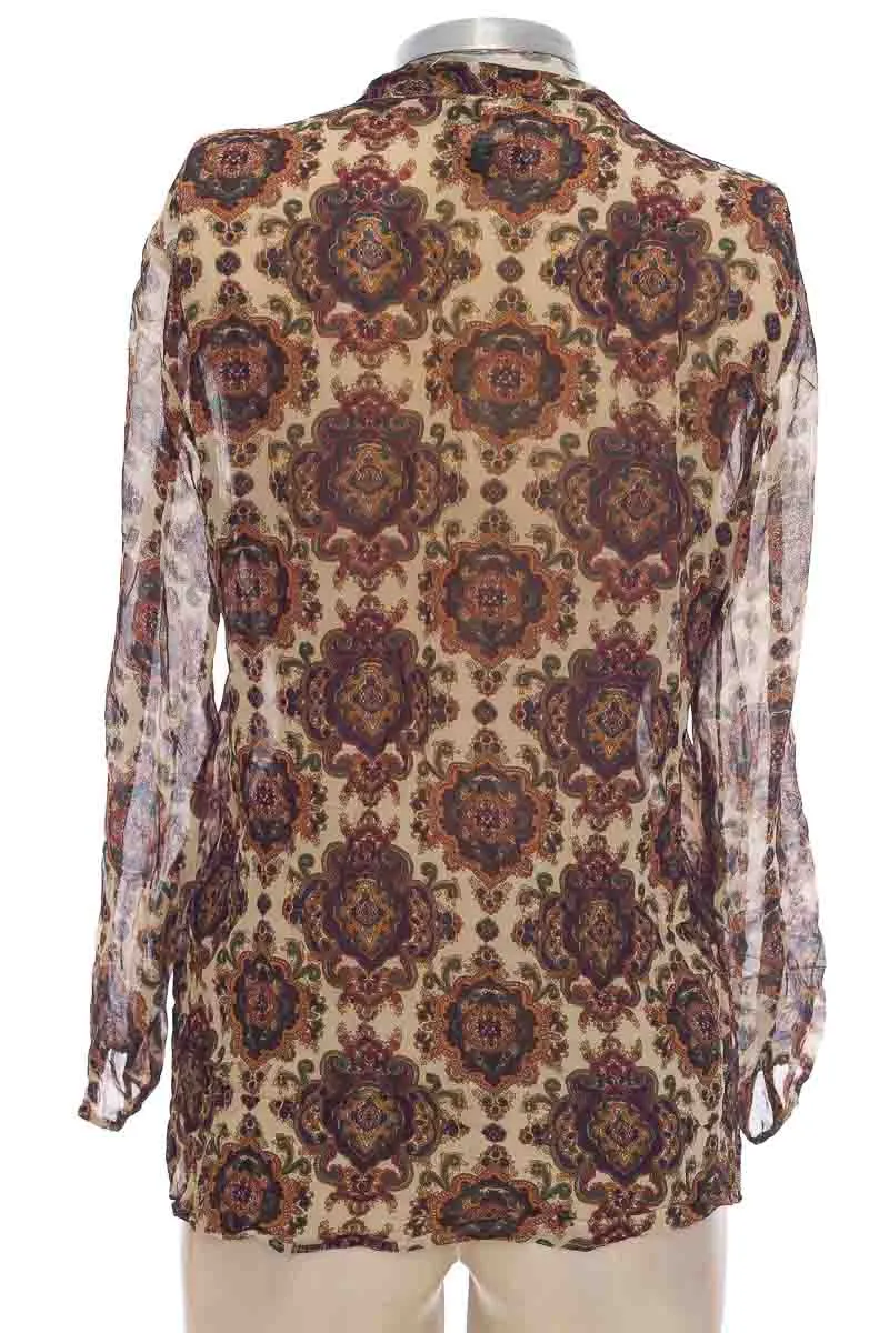 BLUSA COLOR BEIGE  MNG