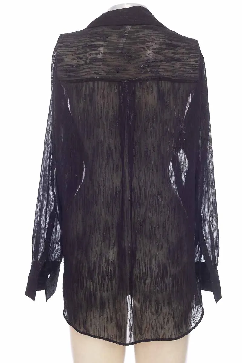 BLUSA COLOR NEGRO  ZARA