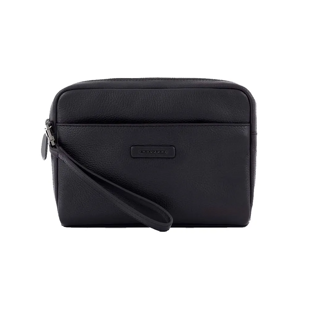 Bolso de Mano de Piel Piquadro AC5592MOS/N Color Negro