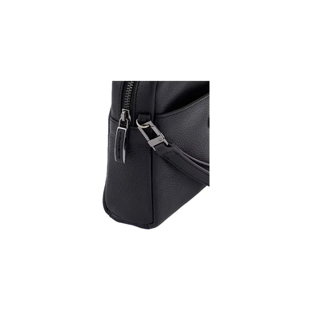 Bolso de Mano de Piel Piquadro AC5592MOS/N Color Negro