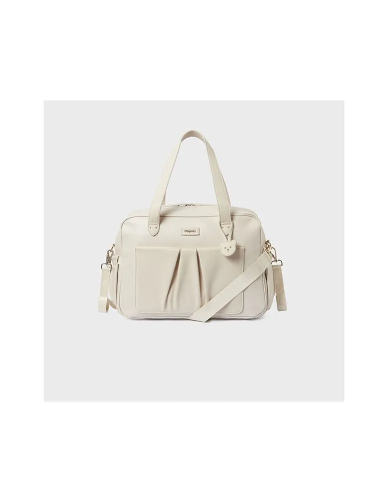 BOLSO MATERNAL PARÍS CREMA MAYORAL