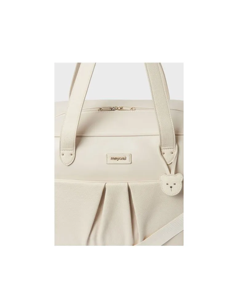 BOLSO MATERNAL PARÍS CREMA MAYORAL