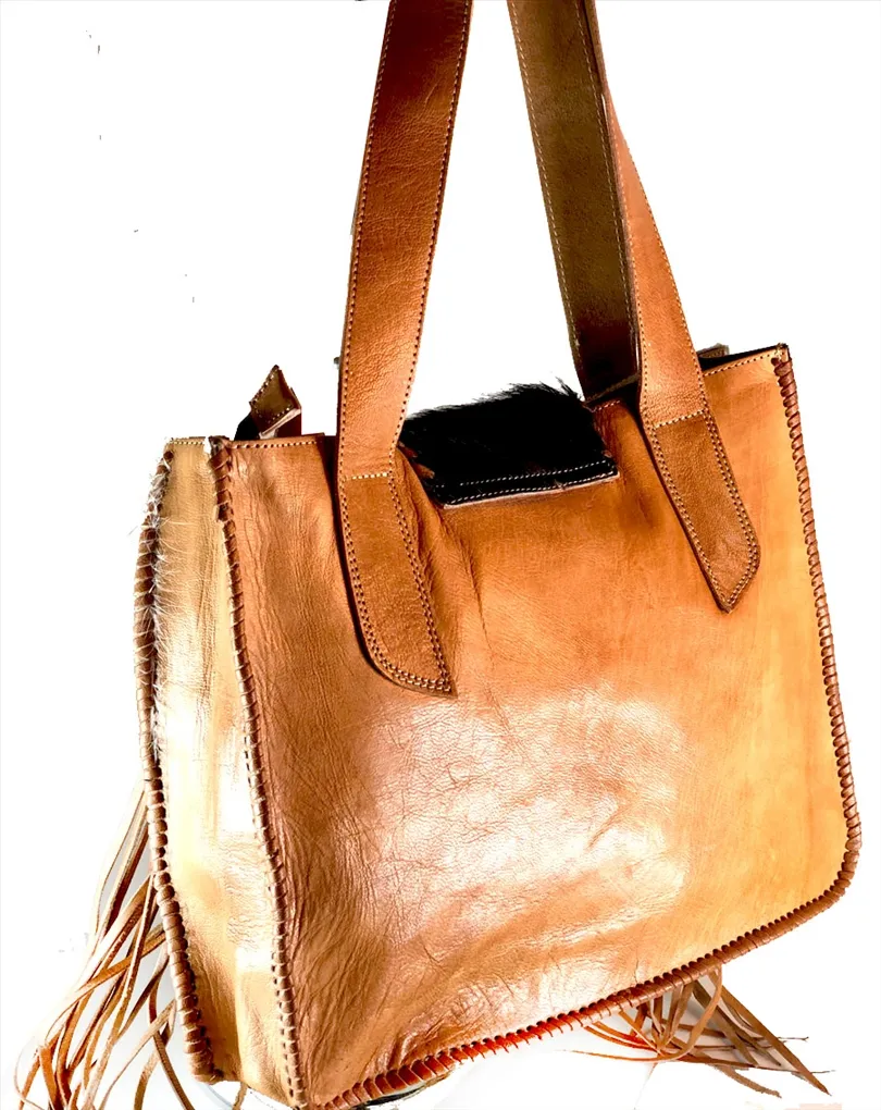 BOLSOS DE PIE DE POTRO PARA MUJER  ESTILO ETNICO