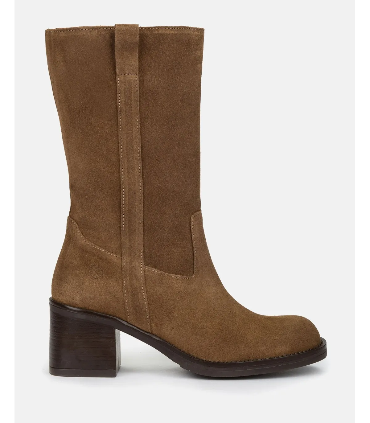 BOTA DE TACóN LANDAS003 MARRON