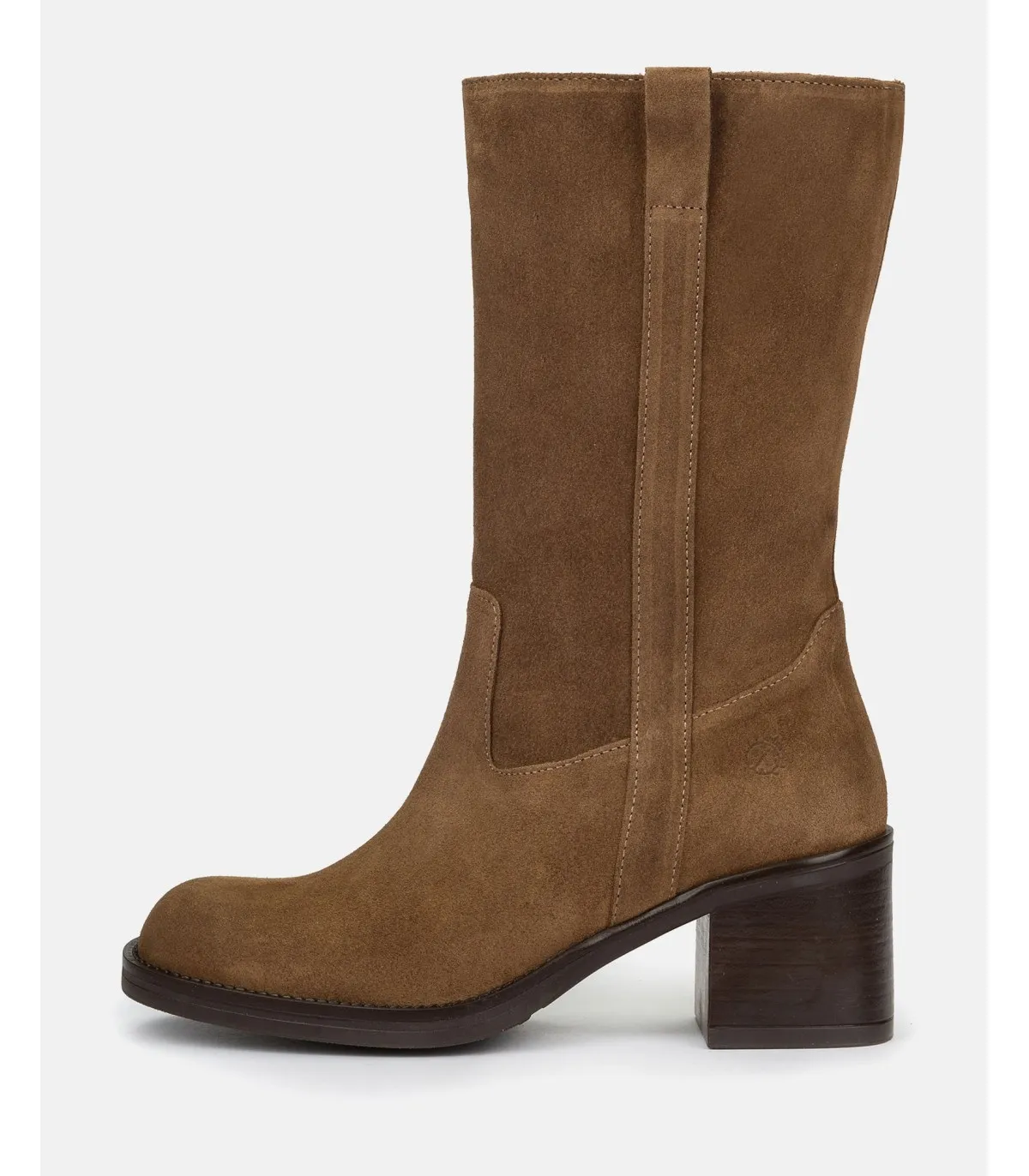 BOTA DE TACóN LANDAS003 MARRON