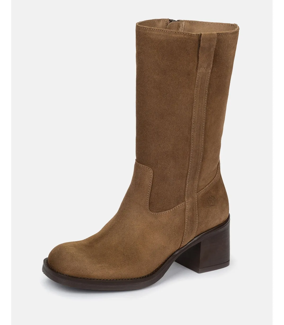 BOTA DE TACóN LANDAS003 MARRON